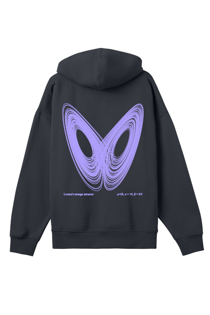 Lorenz Strange Attractor V2 - Boxy Hoodie